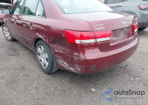 2007 Hyundai Sonata Gls из США, поврежденный, VIN 5NPET46C37H262498